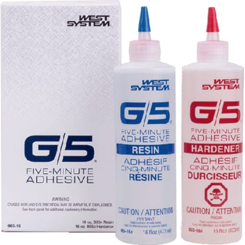West System Brand Qualifies for Free Shipping West System Brand G/5 Adhesive 2-Part 1/2" Pint #865-4