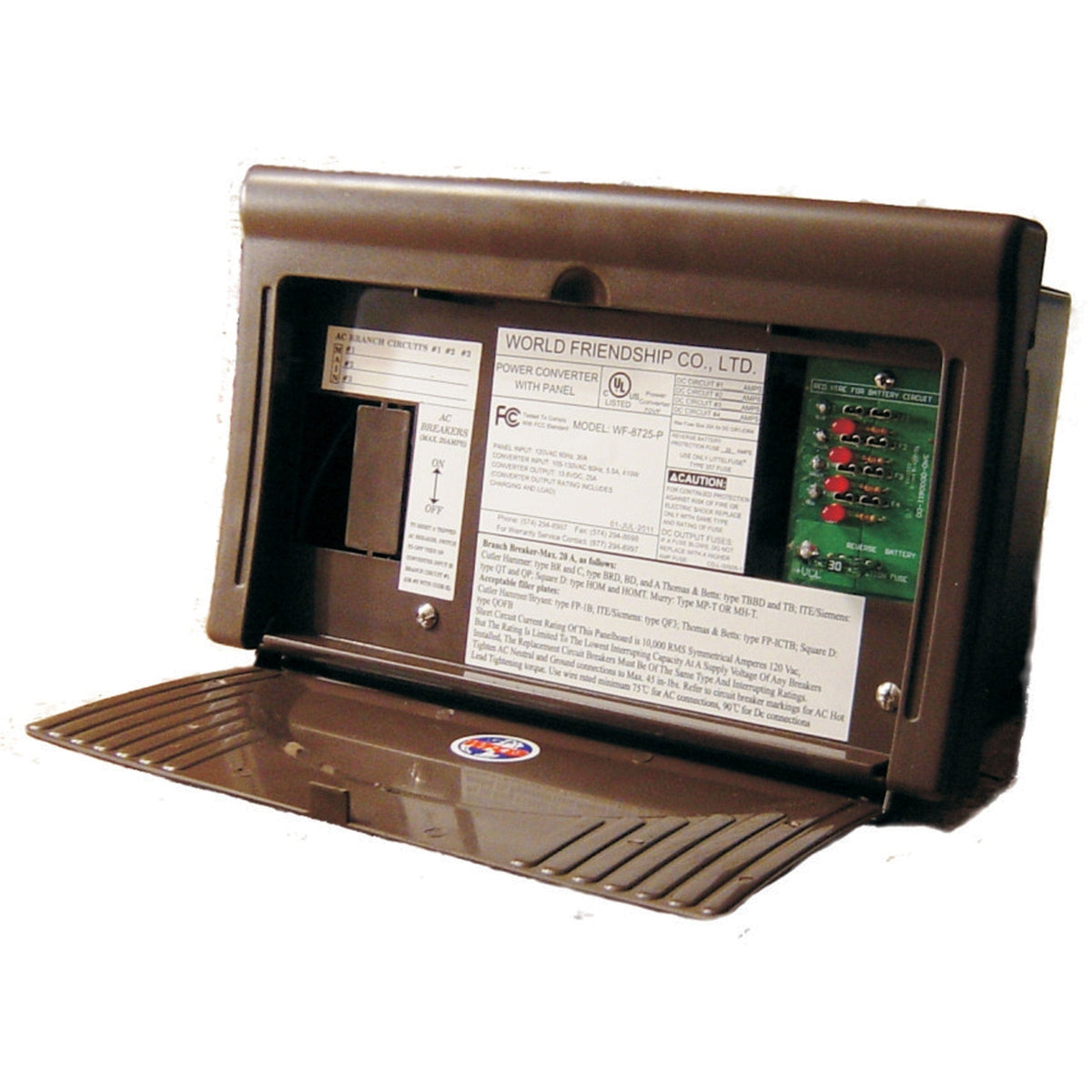 WFCO Qualifies for Free Shipping WFCO WF-8700-AD Series Power Center 25a 105-130v AC 60 Hz 430W #WF-8725-AD