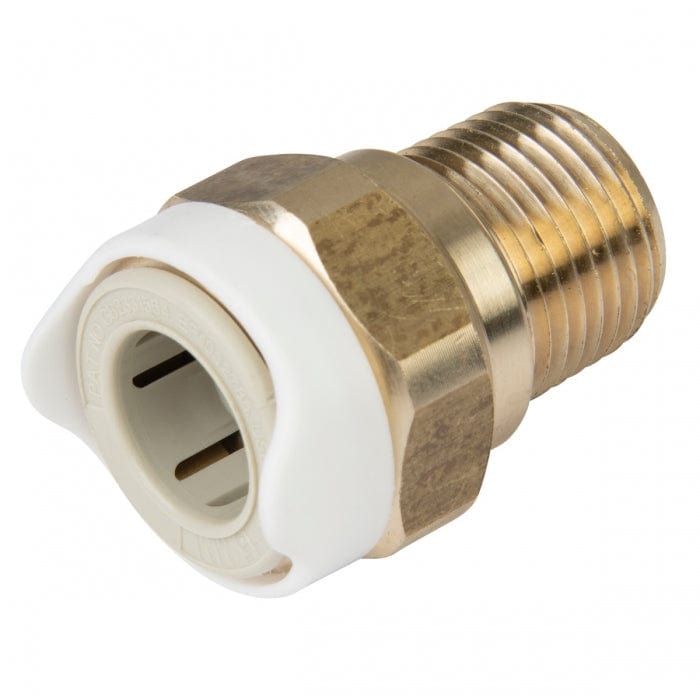 Whale Qualifies for Free Shipping Whale Adapter 1/2" NPT Male 15mm #WX1513B