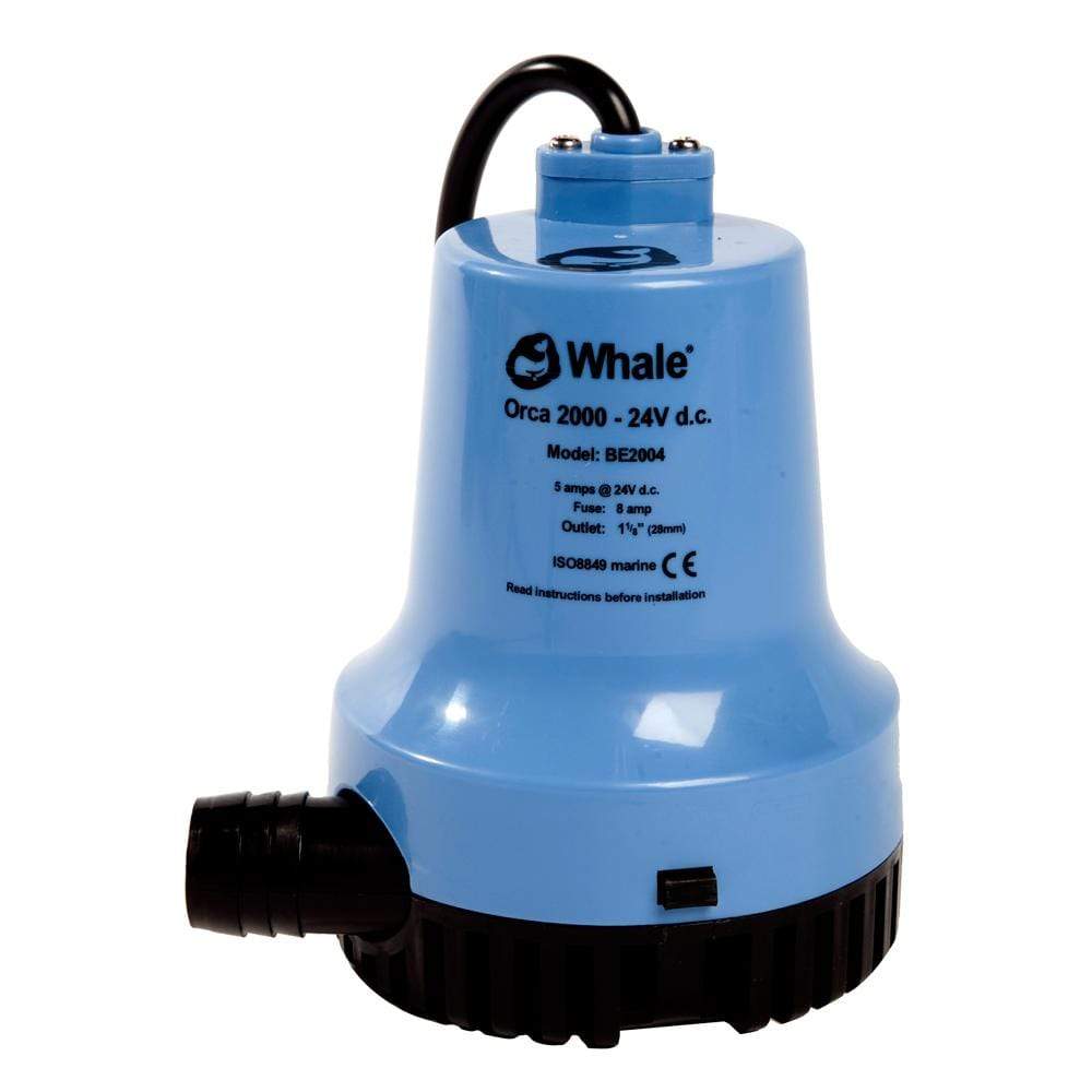 Whale Qualifies for Free Shipping Whale Orca 2000 GPH Submersible Bilge Pump 12v #BE2002