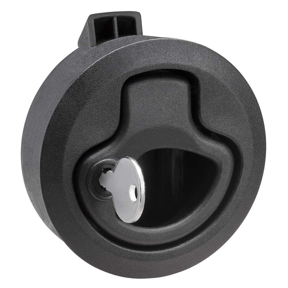 Whitecap Qualifies for Free Shipping Whitecap Black Nylon Locking Slam Latch #3228BC