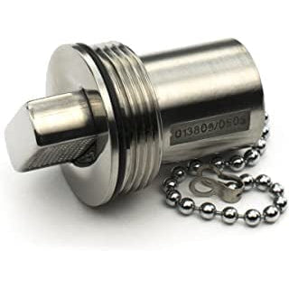 Whitecap Qualifies for Free Shipping Whitecap Bluewater Push-Up Deck Fill Replacement Cap 1-1/2" #6961CBLUE