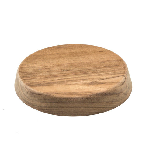 Whitecap Qualifies for Free Shipping Whitecap Canted Teak Winch Pad 3-7/8" Top Diameter 15-Degree Angle #60471