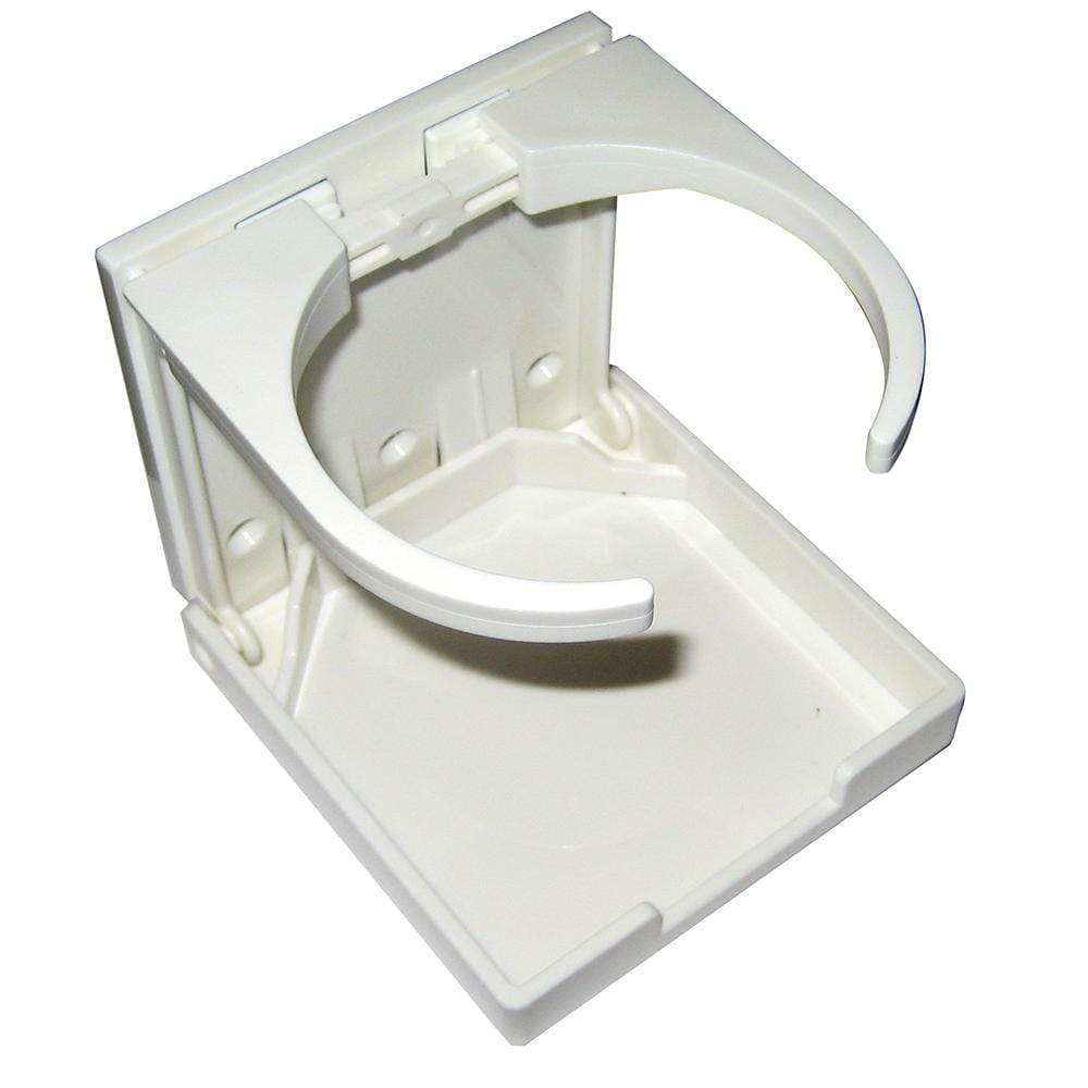 Whitecap Qualifies for Free Shipping Whitecap Drink Holder Adjustable White Nylon #S-5086P