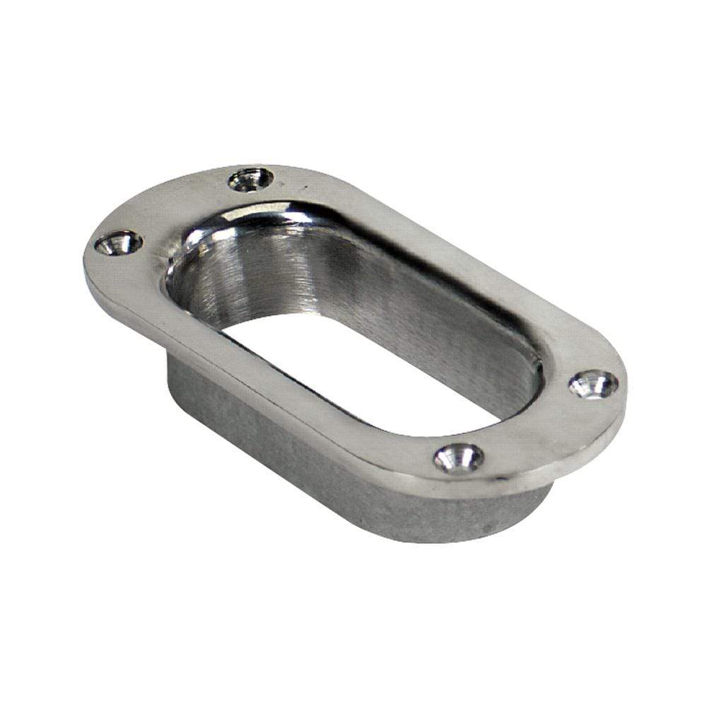 Whitecap Qualifies for Free Shipping Whitecap Hawse Pipe 1-1/2" x 3-3/4" 316 Stainless #6223C