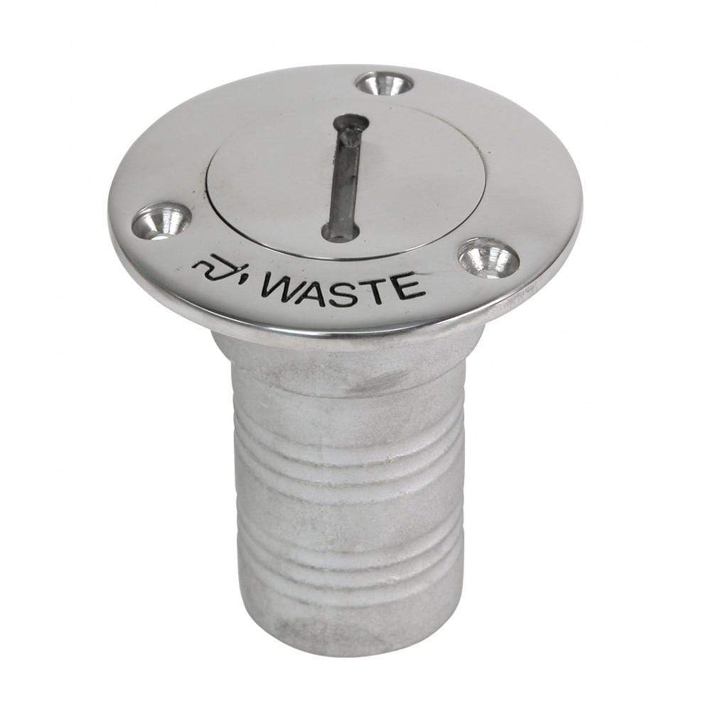 Whitecap Qualifies for Free Shipping Whitecap Hose Deck Fill Tapered 1-1/2" Waste #6126SC