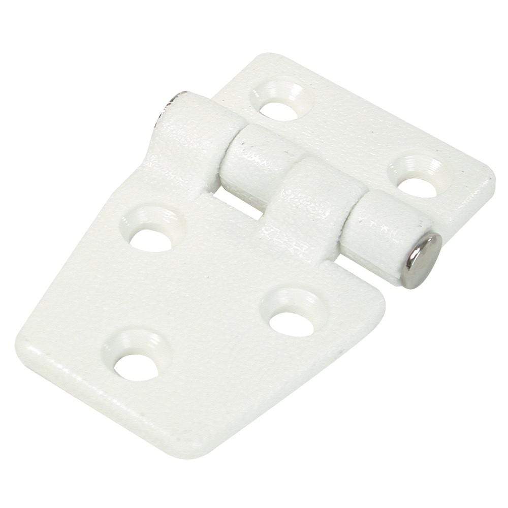 Whitecap Qualifies for Free Shipping Whitecap Shortsided Door Hinge 1-3/8" x 2-1/4" White Nylon #S-3033