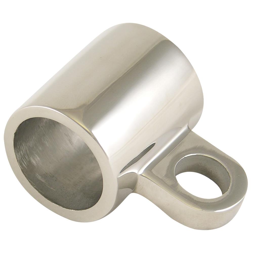 Whitecap Not Qualified for Free Shipping Whitecap Stanchion Sleeve with Eye 1" Tube Eye 7/8" ID #6122