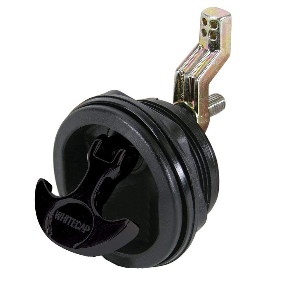 Whitecap Qualifies for Free Shipping Whitecap T-Handle Latch Black/Black Nylon Non-Locking #3230BC