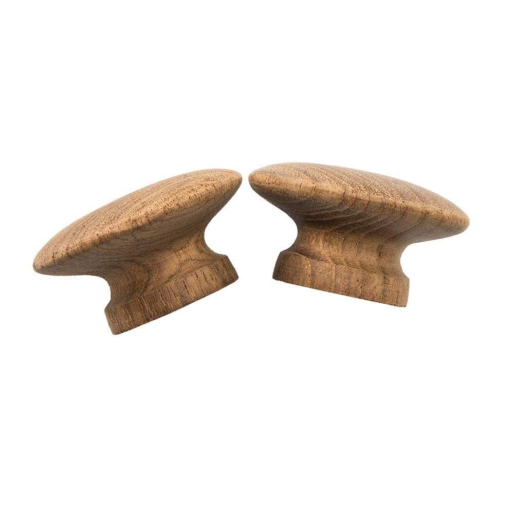 Whitecap Teak 2" Round Drawer Knob 2-pk #60120-A