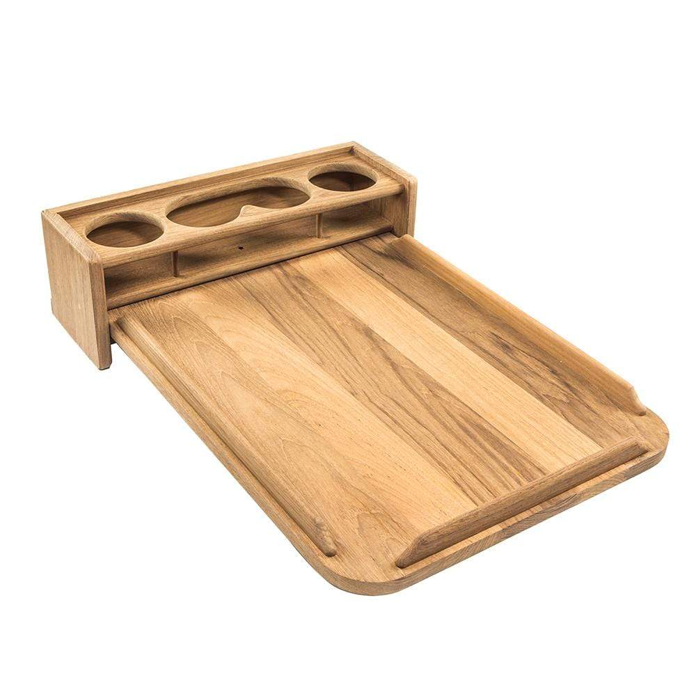 Whitecap Qualifies for Free Shipping Whitecap Teak 4 Drink Holders with Removable Cockpit Table #61394