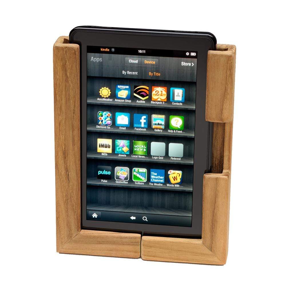 Whitecap Qualifies for Free Shipping Whitecap Teak Adjustable Tablet Rack #65856