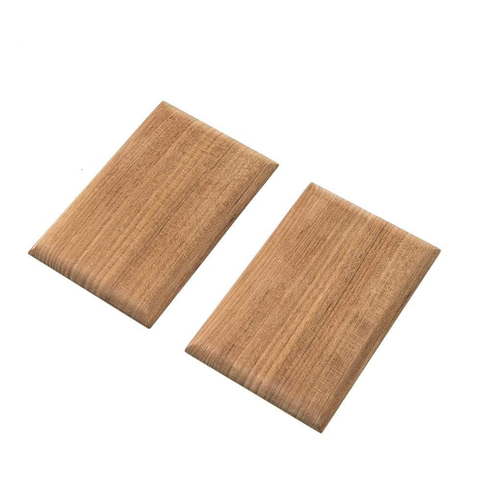 Whitecap Qualifies for Free Shipping Whitecap Teak Blank Cover Plate 2-pk #60174-PRS