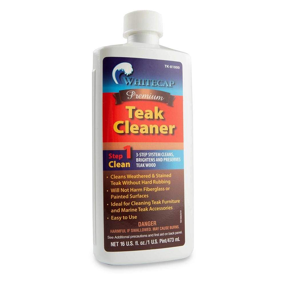 Whitecap Qualifies for Free Shipping Whitecap Teak Cleaner 16 oz #TK-81000