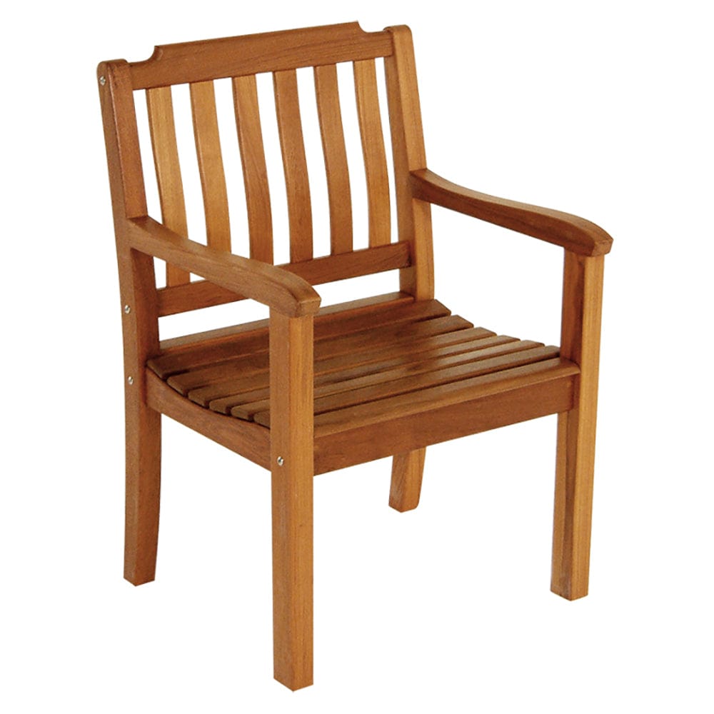 Whitecap Not Qualified for Free Shipping Whitecap Teak Garden Chair with Arms #60065