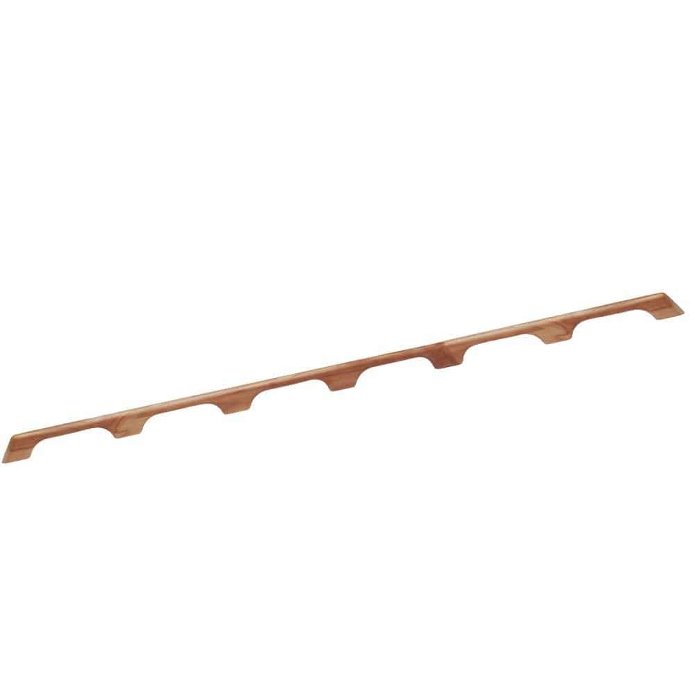 Whitecap Qualifies for Free Shipping Whitecap Teak Handrail 6 Loops 63"L #60110