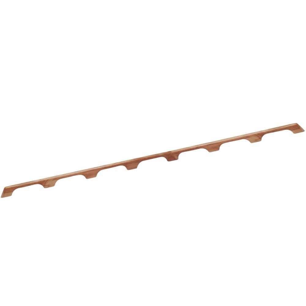 Whitecap Qualifies for Free Shipping Whitecap Teak Handrail 7 Loops 73"L #60112