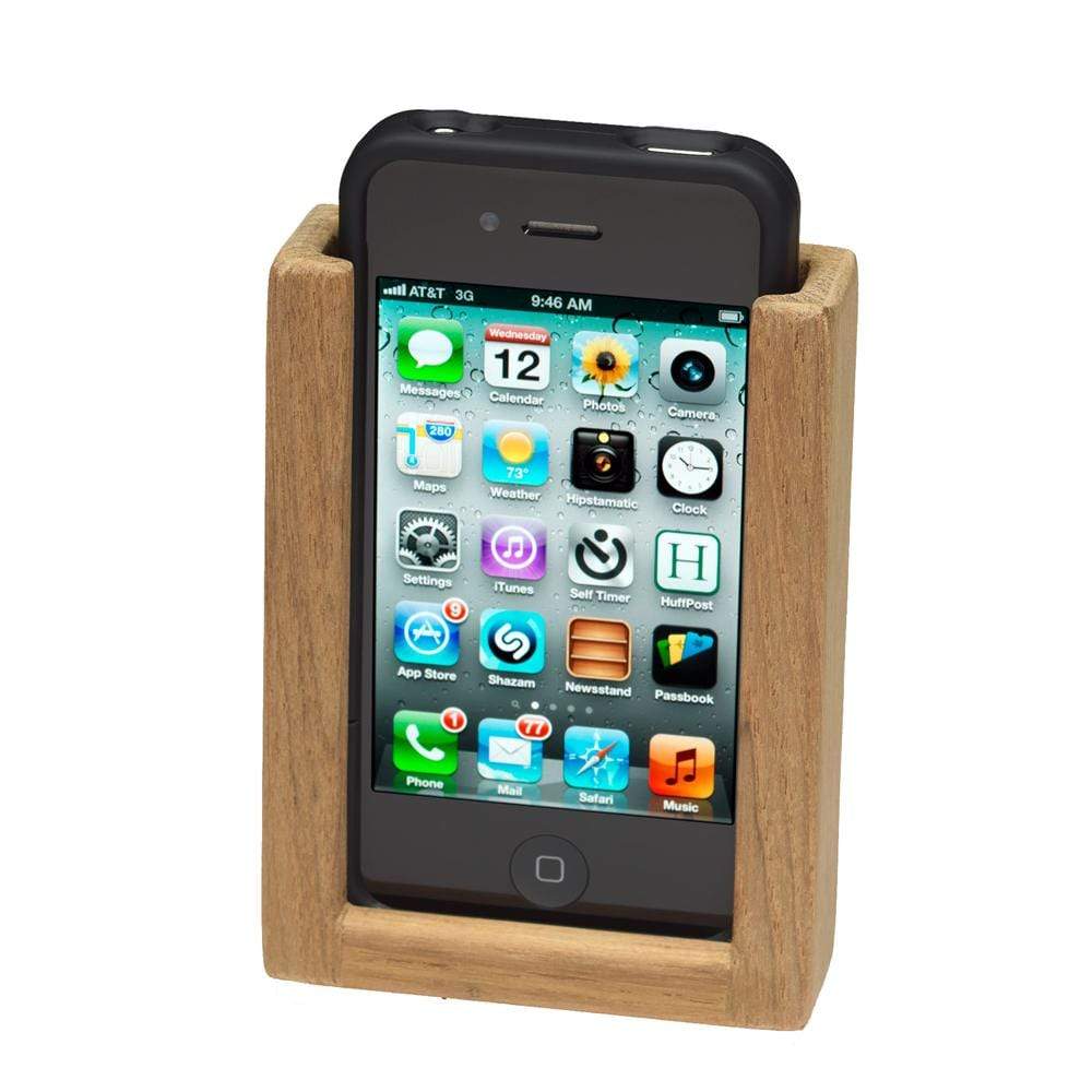 Whitecap Qualifies for Free Shipping Whitecap Teak iPhone Rack #63272