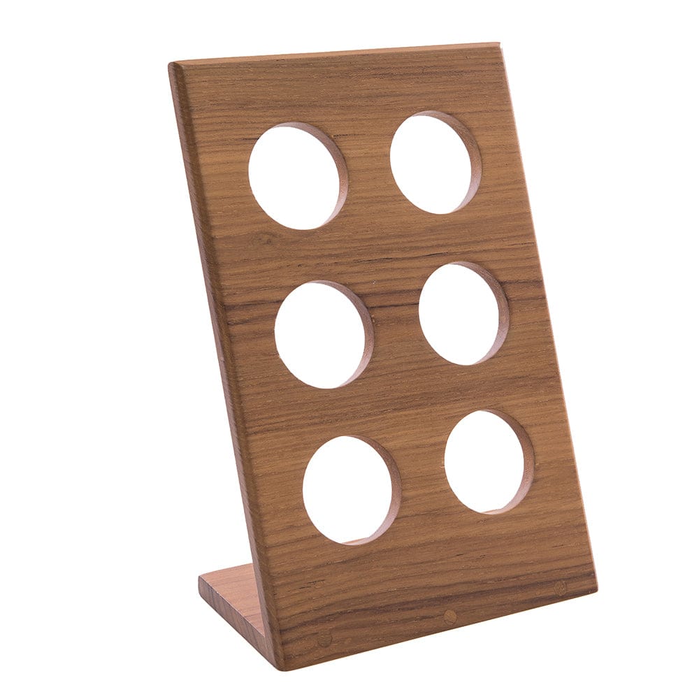 Whitecap Qualifies for Free Shipping Whitecap Teak K-Cup Holder 6-Capsule #63405