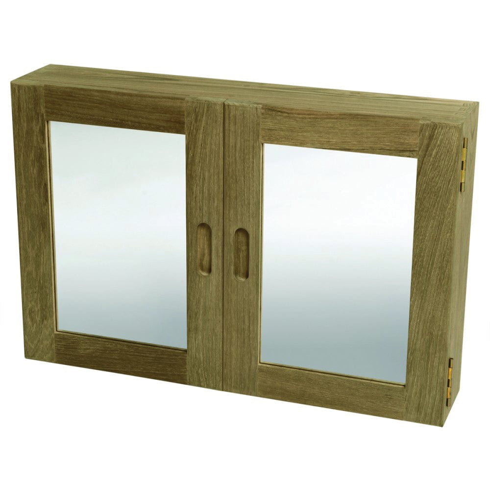 Whitecap Qualifies for Free Shipping Whitecap Teak Large Medicine Chest with Double Doors #60578