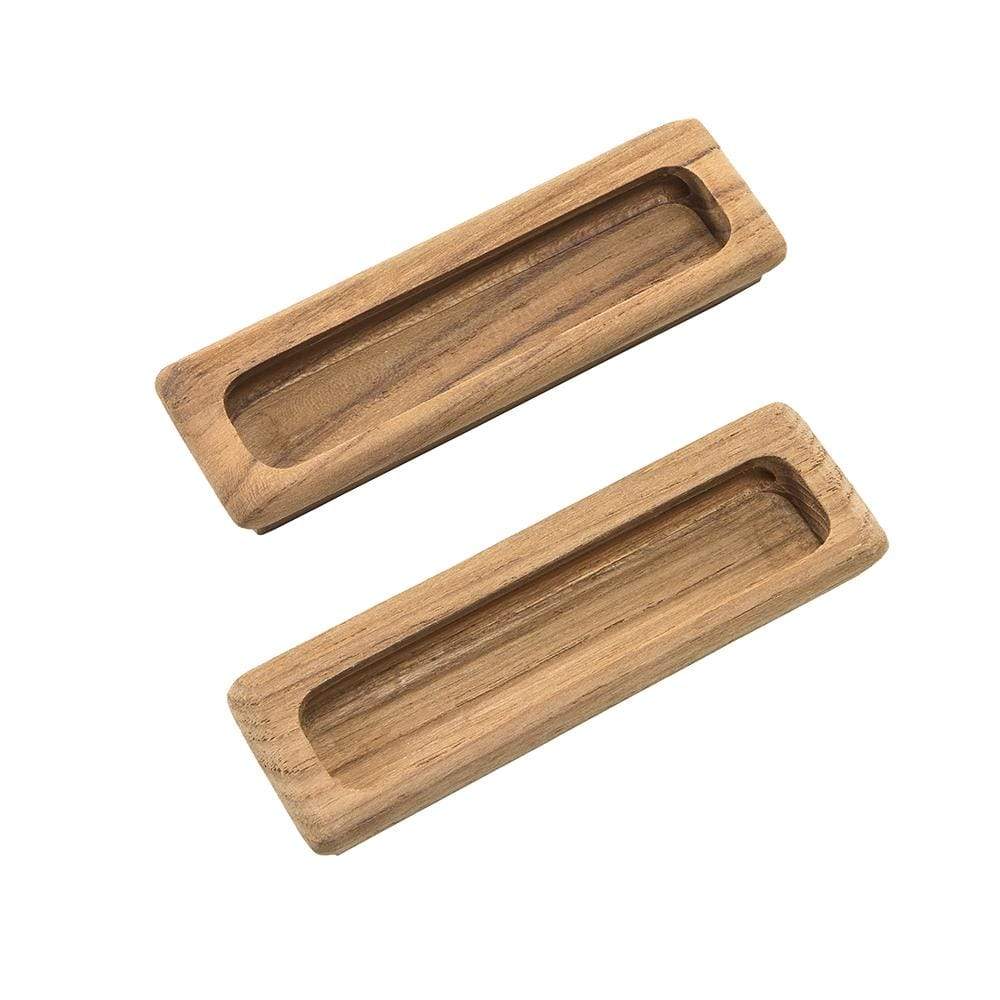 Whitecap Qualifies for Free Shipping Whitecap Teak Large Rectangular Drawer Pull 4-1/2" #60142-A