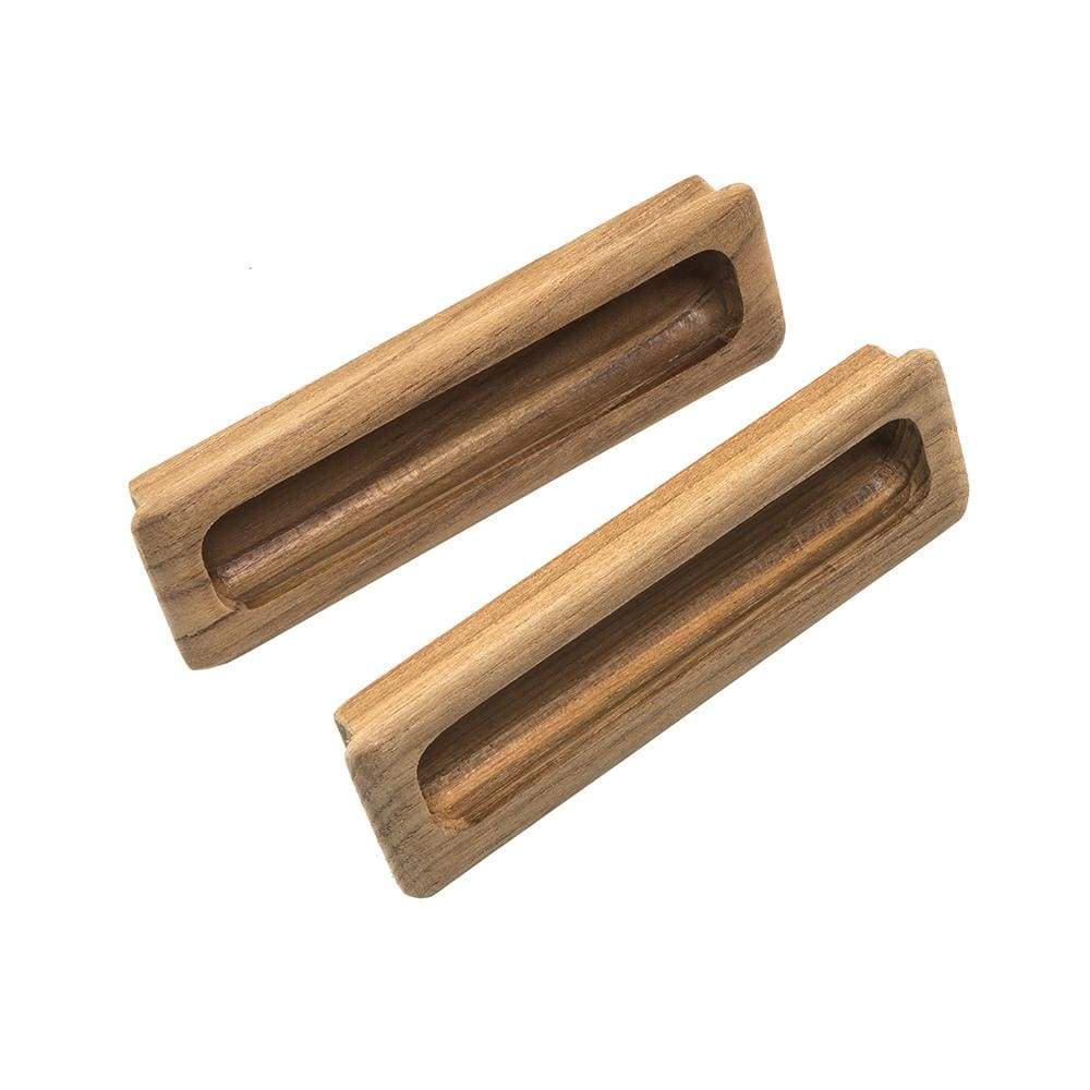 Whitecap Teak Large Rectangular Drawer Pull 4-1/2" #60142-A