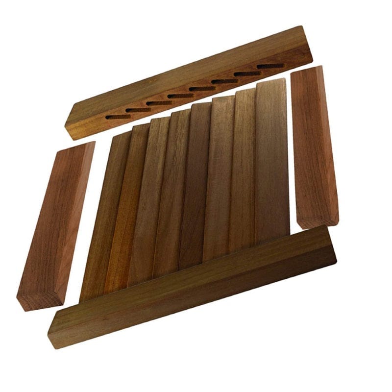 Whitecap Qualifies for Free Shipping Whitecap Teak Louvered Door Top or Bottom Stile #60881