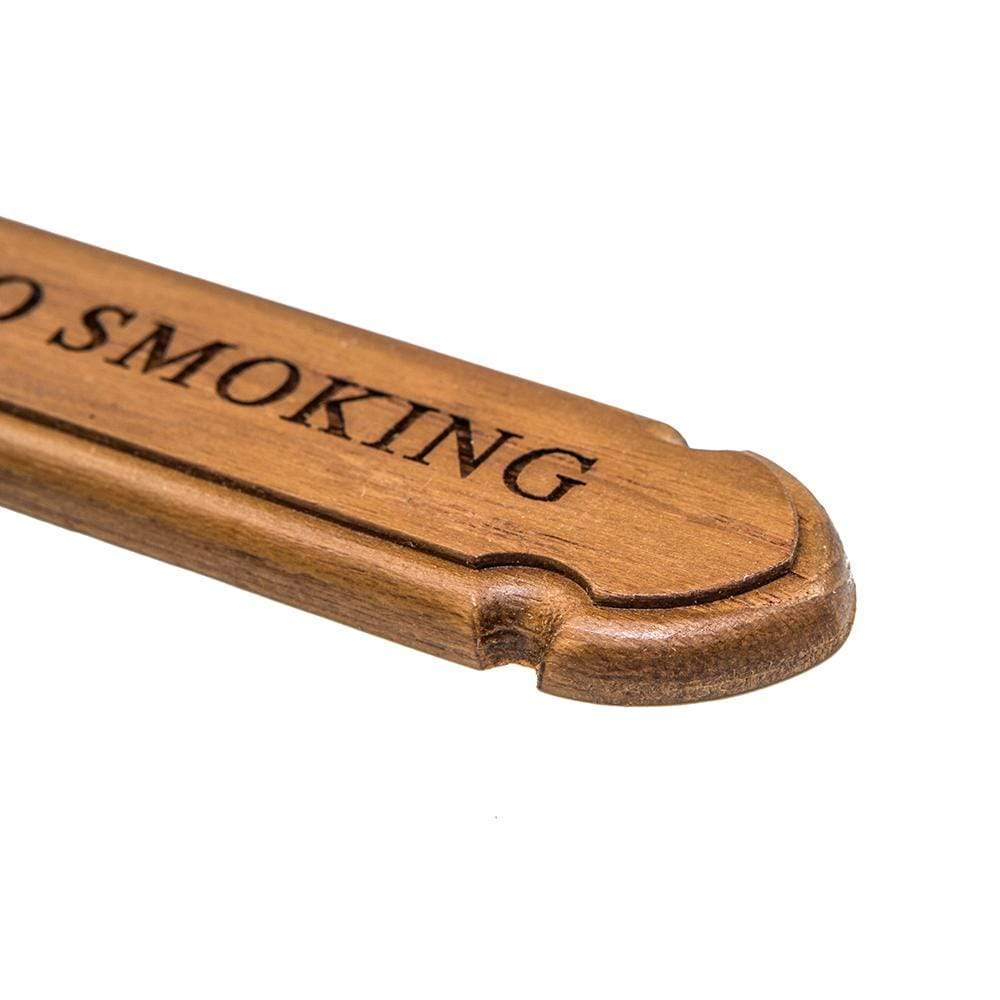 Whitecap Teak No Smoking Name Plate #62672