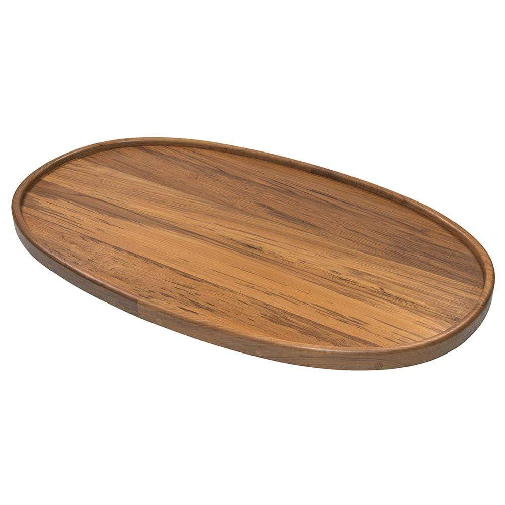 Whitecap Qualifies for Free Ground Shipping Whitecap Teak Oval Table Top 18" x 30" x 1-1/8" #61399