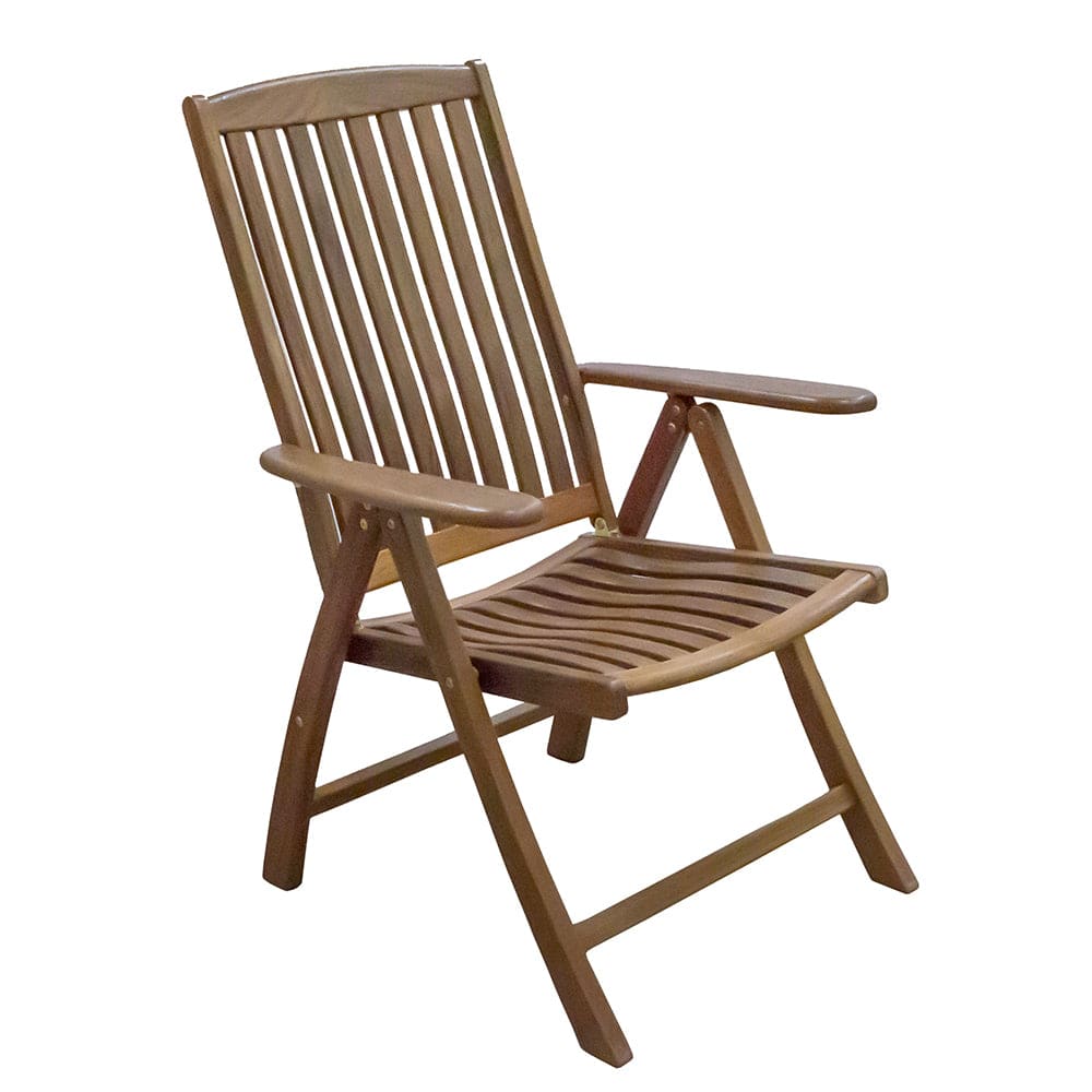 Whitecap Not Qualified for Free Shipping Whitecap Teak Reclining Arm Chair #60071