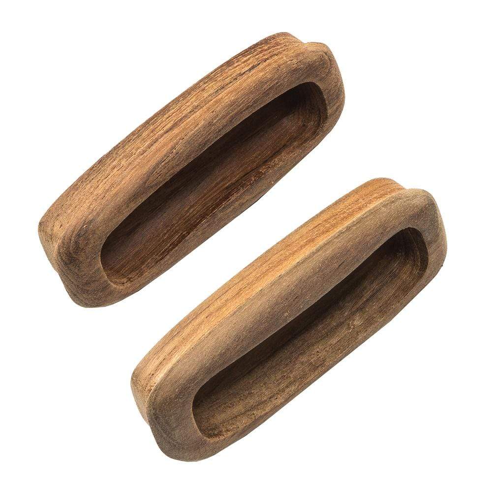 Whitecap Qualifies for Free Shipping Whitecap Teak Rectangular Drawer Pull 3-1/4" L 2-pk #60135-A