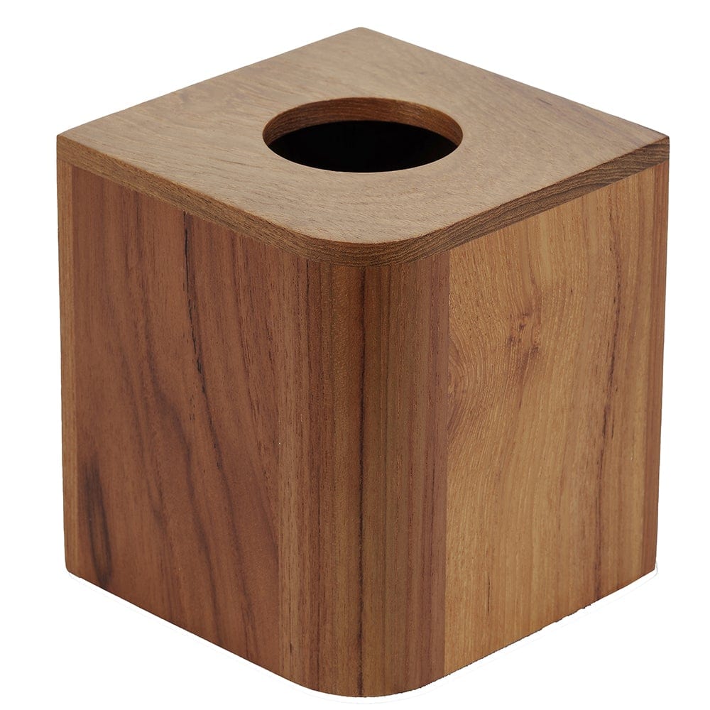 Whitecap Qualifies for Free Shipping Whitecap Teak Tissue Box Eka Collection #63201