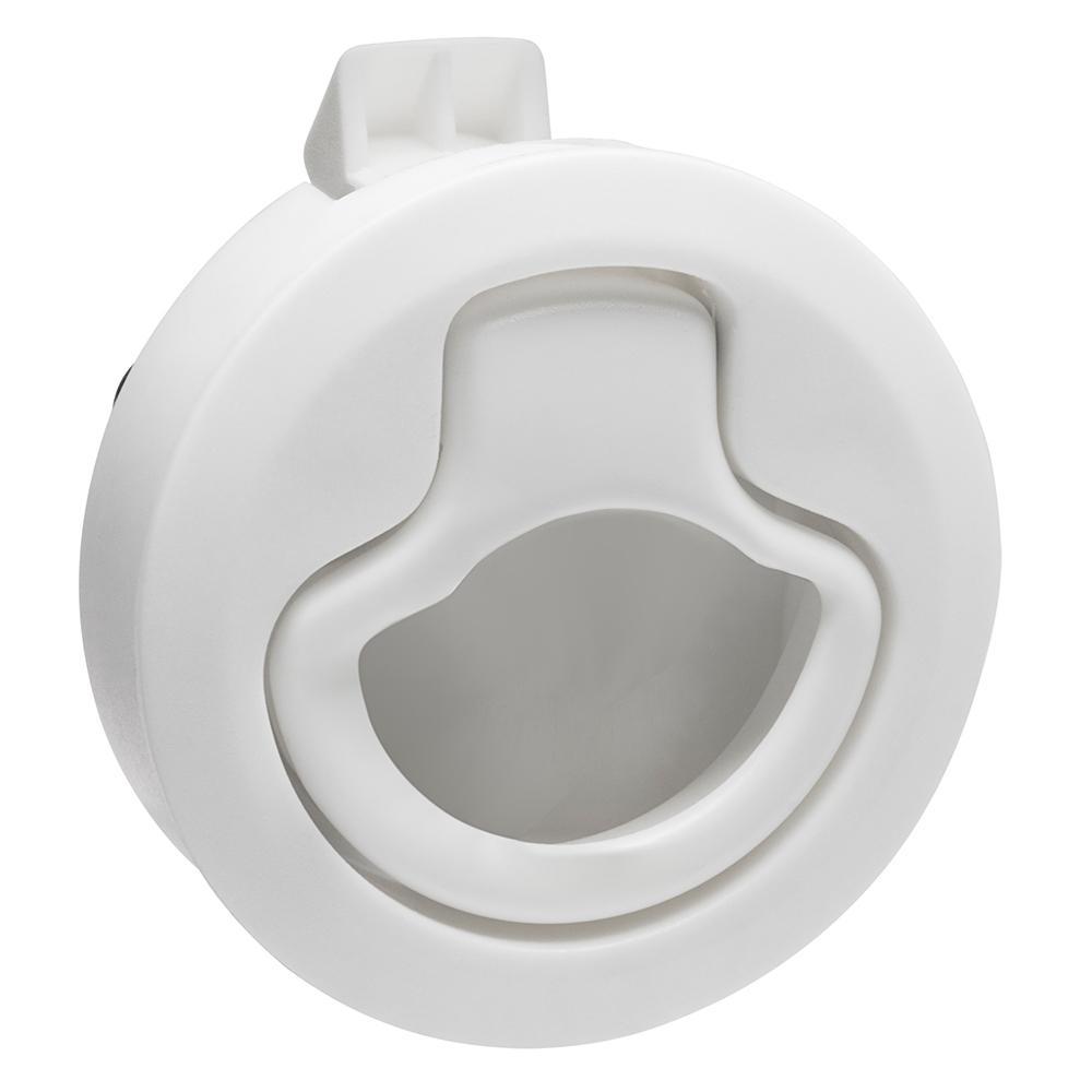 Whitecap Qualifies for Free Shipping Whitecap White Nylon Non-Locking Slam Latch #3227WC