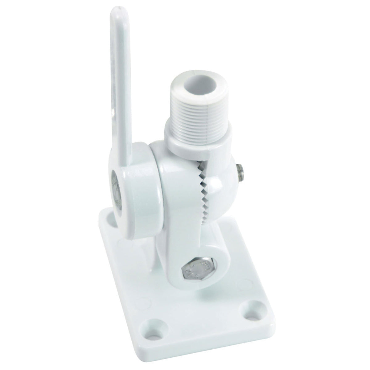 Whitecap Qualifies for Free Shipping Whitecap-White Nylon Ratchet Antenna Mount #S-1805