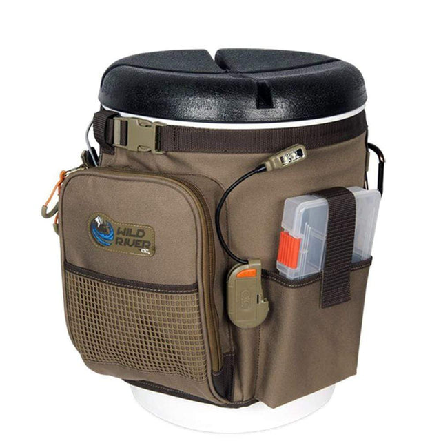 Wild River Qualifies for Free Shipping Wild River Rigger 5 Gal Bucket Organizer with Light #WT3507