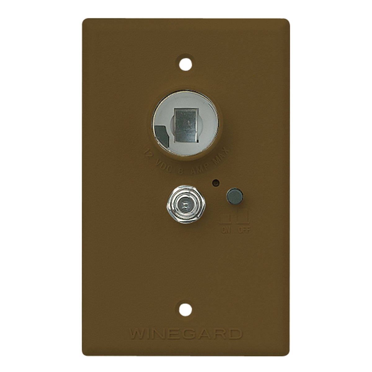 Winegard Qualifies for Free Shipping Winegard Wall Plate/Power Supply Black #RV-7032