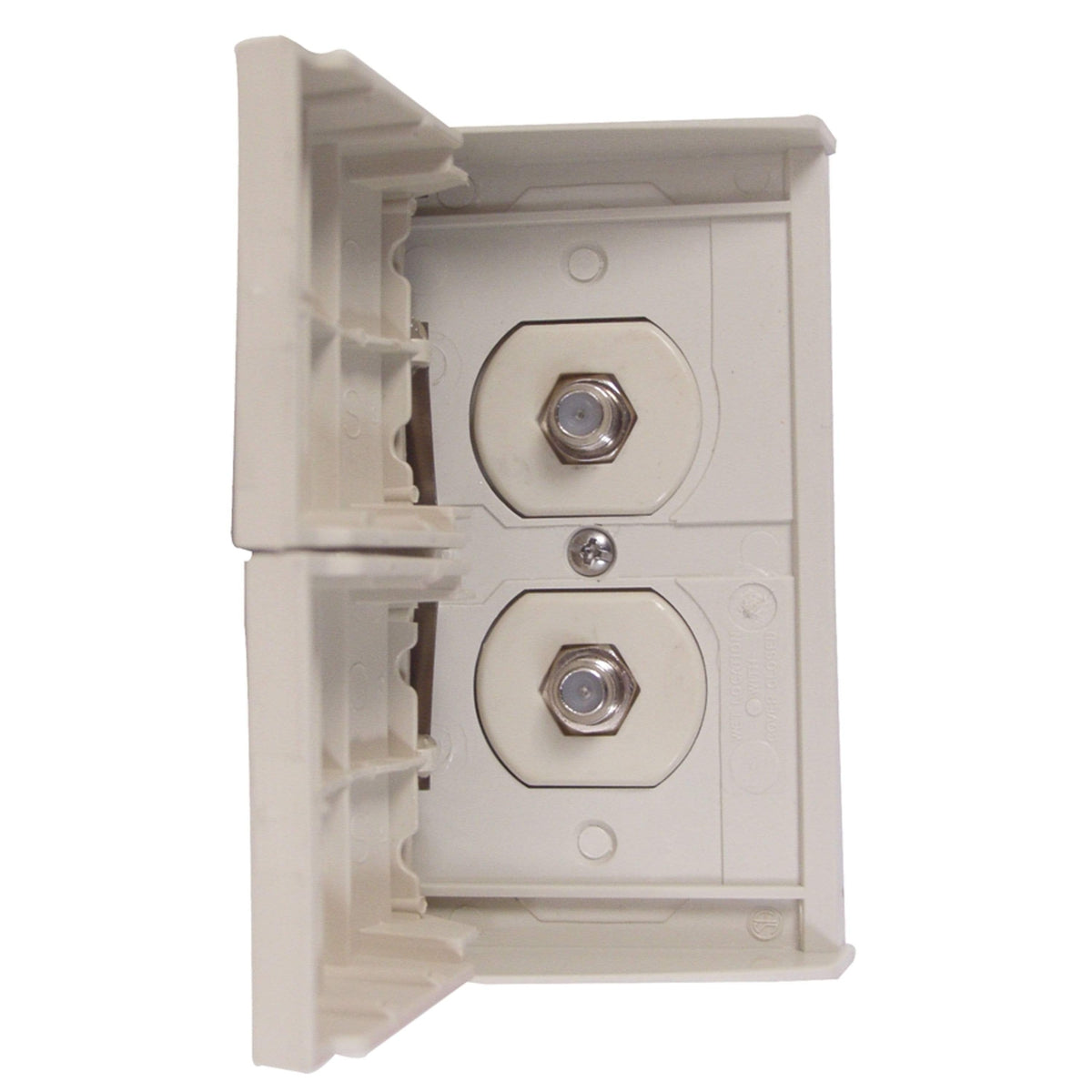 Winegard Weatherproof Cable/TV Receptacle Ivory #WT-1110