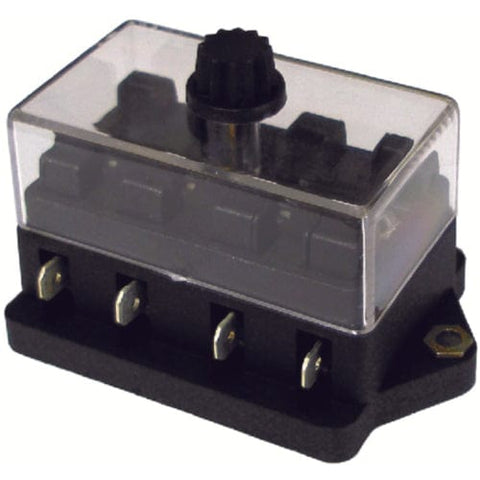 Wirthco Qualifies for Free Shipping Wirthco 4-Way Blade Fuse Holder with Clear Dust Cover #301107