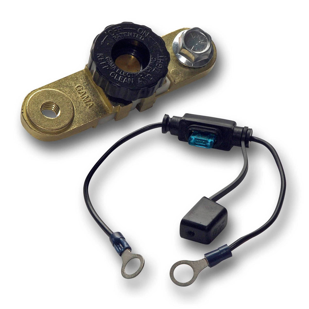 Wirthco Qualifies for Free Shipping Wirthco Compact Battery Disconnect Switch & Fused Bypass Side Mount #20310