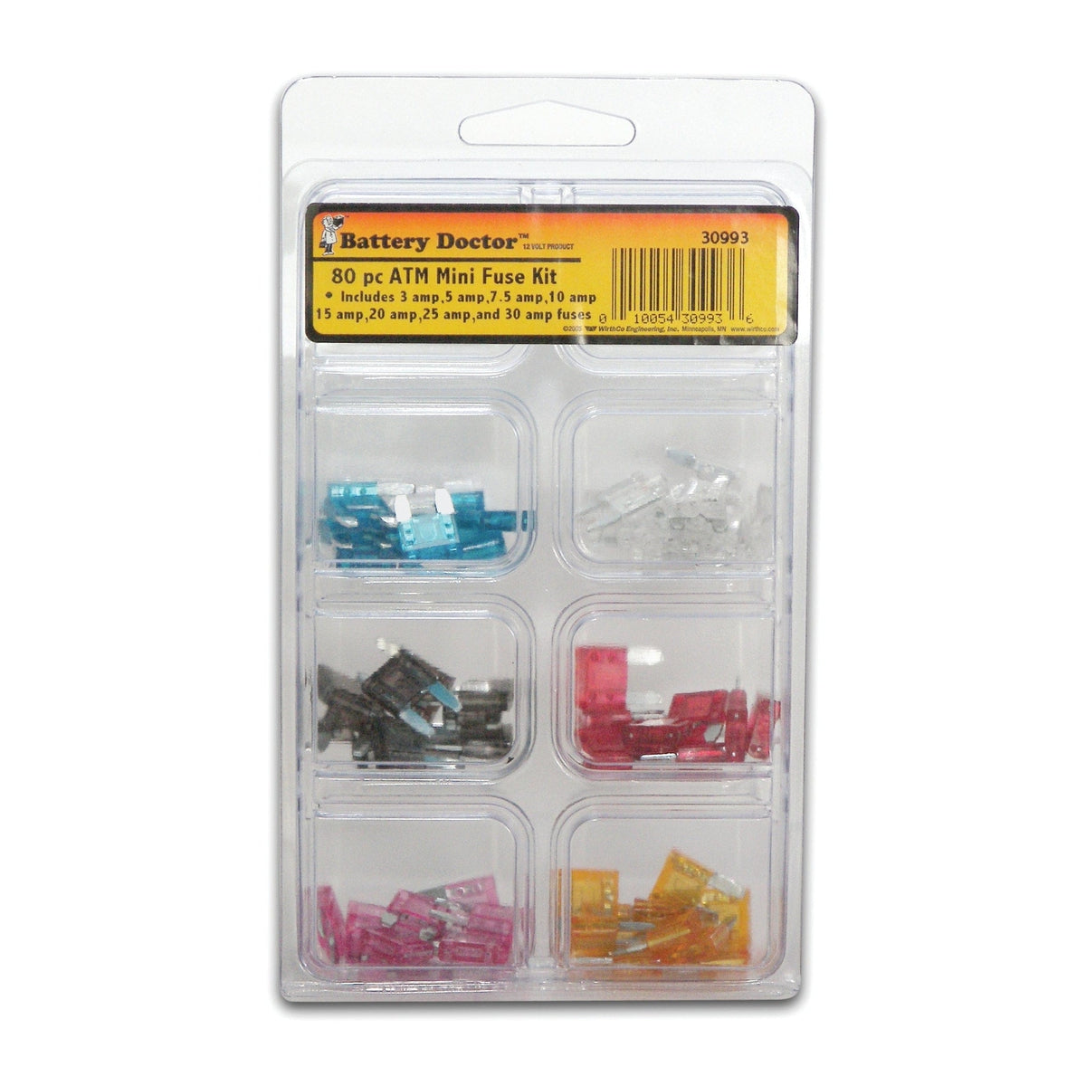 Wirthco Qualifies for Free Shipping Wirthco Miniblade Fuse Kit 80-Piece #30993