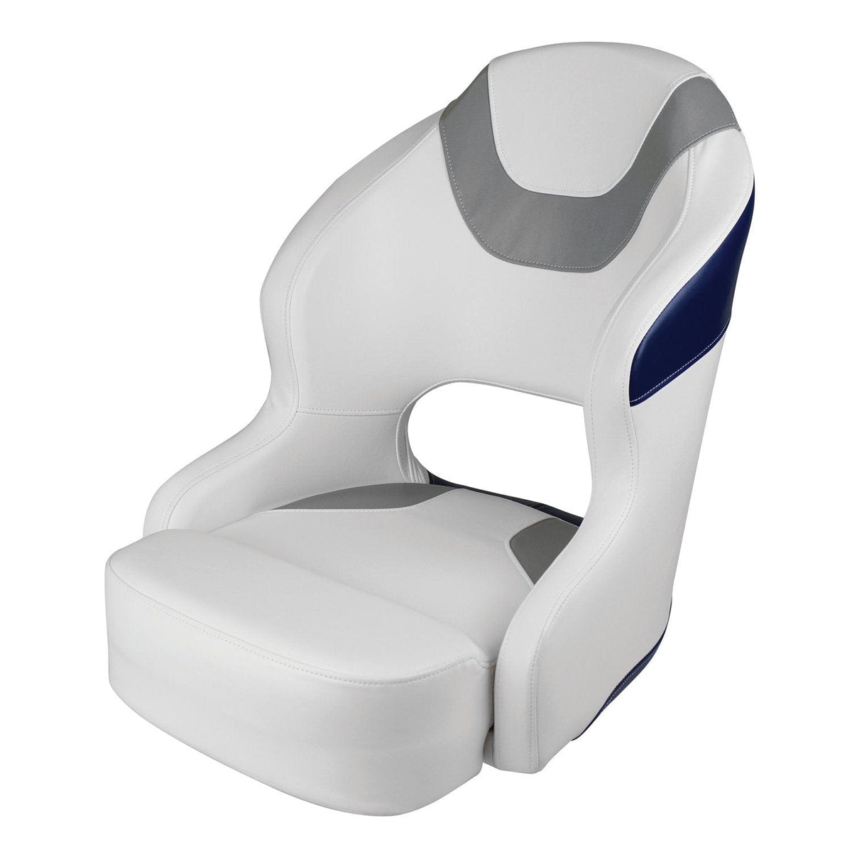 Wise Not Qualified for Free Shipping Wise Baja White/Grey/Navy Bucket Seat #3314-1773