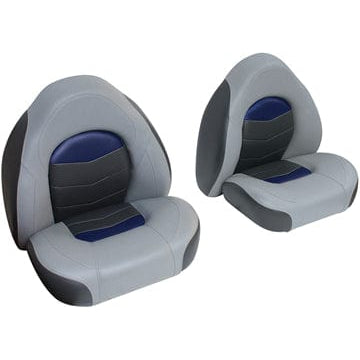 Wise Not Qualified for Free Shipping Wise Bass Bucket Seat Kit Marble/Astro Blueberry/Charcoal #3303-1880