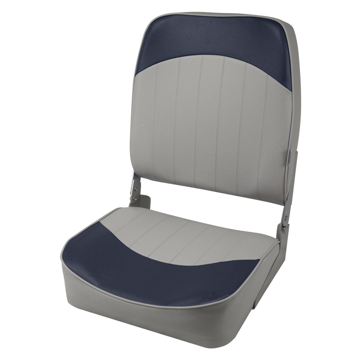 Wise Qualifies for Free Shipping Wise Econo High-Back Fishing Seat Grey/Navy #8WD781PLS-660