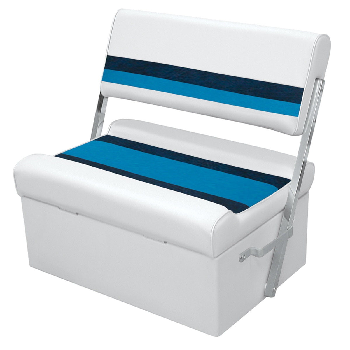 Wise Oversized - Not Qualified for Free Shipping Wise Flip Flop Seat White/Navy/Blue #8WD125FF-1008