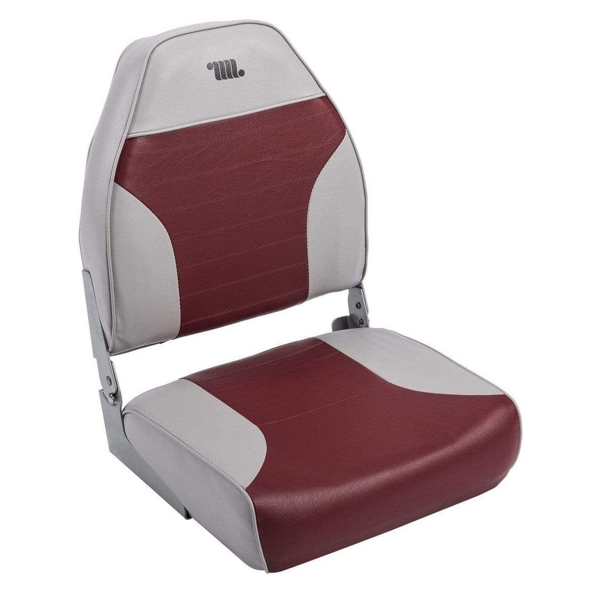 Wise Oversized - Not Qualified for Free Shipping Wise High-Back Seat Gray/Red #WD588PLS-661