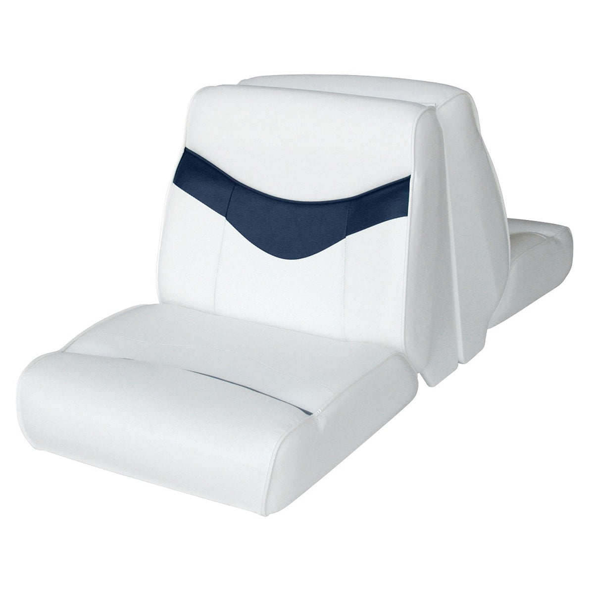 Wise Not Qualified for Free Shipping Wise Lounge Seat Top Only White/Blue #8WD1173-0031