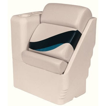 Wise Not Qualified for Free Shipping Wise Pontoon Lean Back Recliner End LH Platinum/Midnight/Cobalt #13006L-986