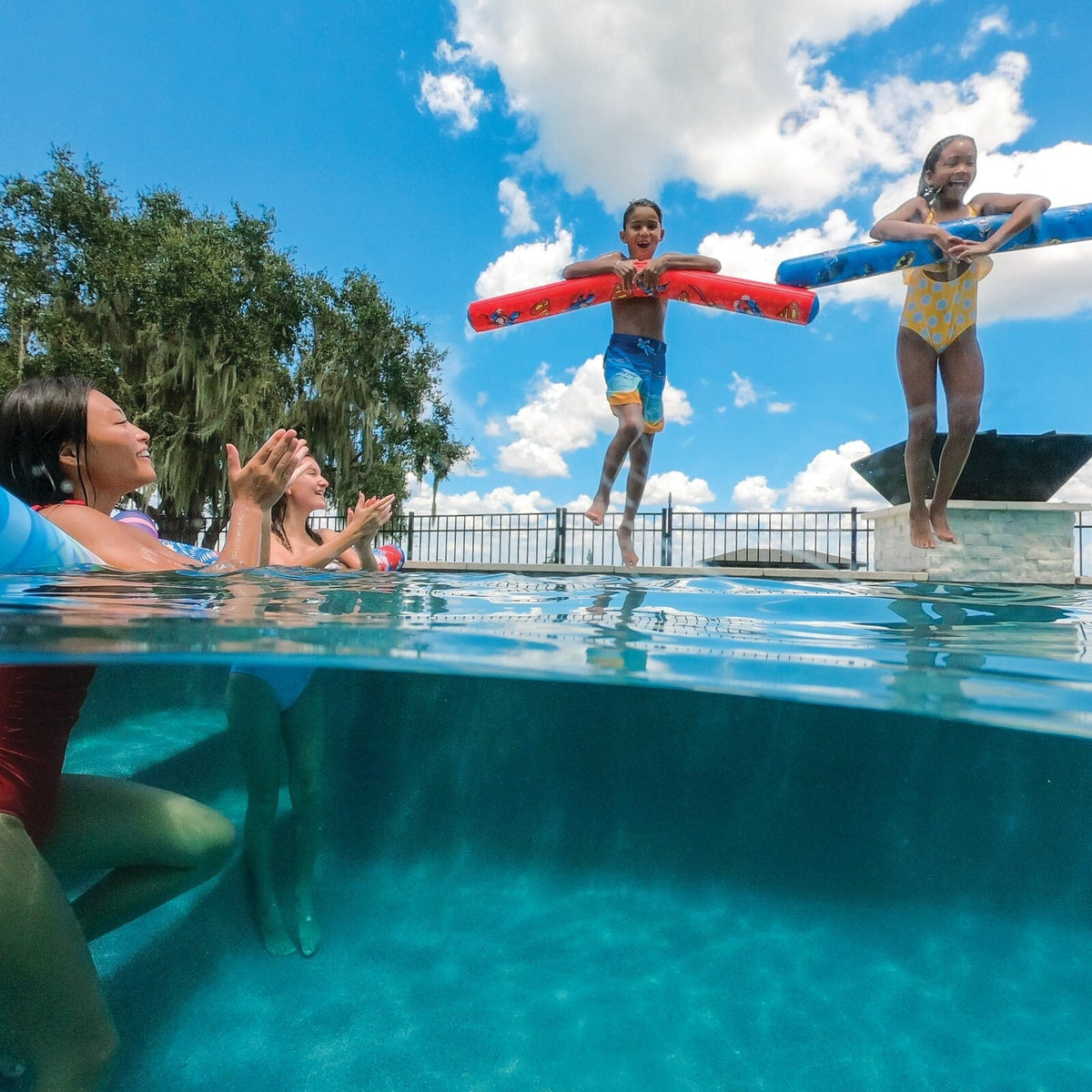 WOW World of Watersports Qualifies for Free Shipping WOW Superman Soft Top Pool Noodle #23-WPF-4836