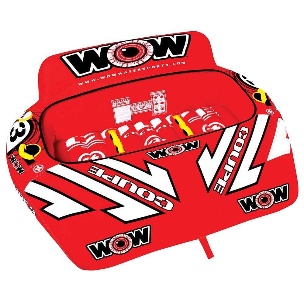 WOW World Of Watersports Not Qualified for Free Shipping WOW Watersports 3-Person Coupe Cockpit Towable #21-1080