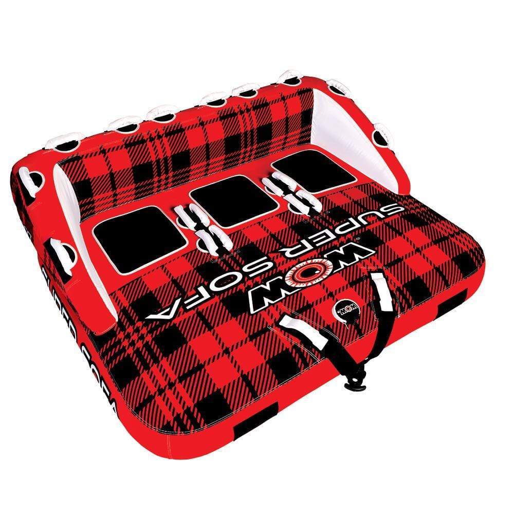 WOW World Of Watersports Not Qualified for Free Shipping WOW Watersports Super Sofa Towable 3-Person #21-1040